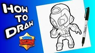 HOW TO DRAW MAX | BRAWL STARS | como dibujar a max de brawl stars