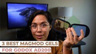 GODOX AD200 PRO - The Best MagMod Gels to use for a Godox AD200 Pro Off-Camera Flash