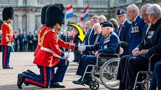 When Royal Guards Show HEARTWARMING Moments of Respect to Veterans...