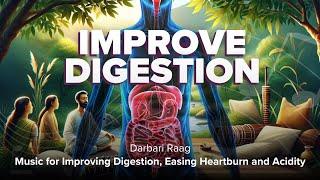 राग दरबारी - Darbari Raag | Music for Improving Digestion, Easing Heartburn and Acidity