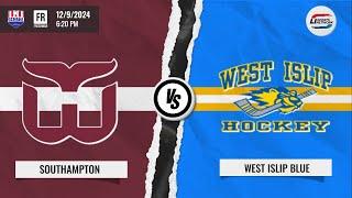 SCHSHL Freshman Hockey | Southampton vs West Islip Blue