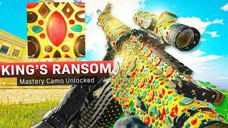 I UNLOCKED the NEW KING'S RANSOM CAMO in WARZONE!