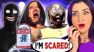 I Played 100 of the SCARIEST Games (DO NOT PLAY)