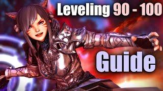 FFXIV: 90 - 100 Leveling Guide in 7 Minutes (For Alts & Main Jobs)