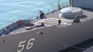 DESTROYER Squadron USS Simpson (FFG-56) reloaded  (docked in Malta)