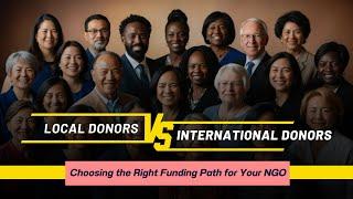Local vs. International Donors: Choosing the Right Funding Path for Your NGO