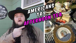 Americans Try Afternoon Tea