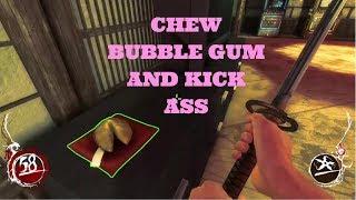 Shadow Warrior Fortune Cookie - Bubble Gum and Kick Ass