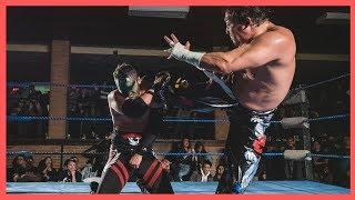 Tajiri Sprays Green Mist at Trent Gibson & Hits The Buzzsaw Kick