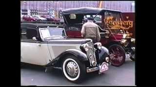 Veteran Cars in Copenhagen Nyhavn