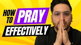 The secret to pray EVERYDAY | How to pray and never miss a day.