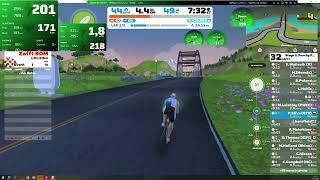 Stage 2: Punchy Power - Watopia Hilly Reverse D cat..Trainer DC....