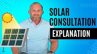 What to expect during a SOLAR ENERGY consultation at your home