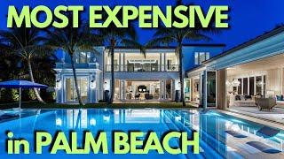 TOP 7 Mansions in Listed in Palm Beach, Florida. Most Expensive Luxury Homes.