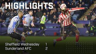 Mayenda At The Double | Sheffield Wednesday 1 - 2 Sunderland AFC | EFL Championship Highlights