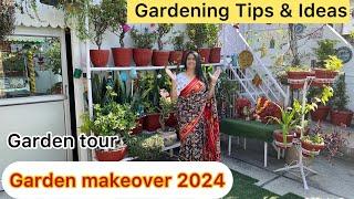 “‍ DIY गार्डन टूर और बदलाव बागवानी प्रेरणा! DIY Garden Makeover #gardeningtips #gardentour