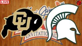 Colorado State vs Michigan State Maui Jim Invitational College Basketball Live Play-By-Play