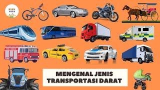 Belajar Mengenal Nama Transportasi / Kendaraan Darat Dalam Bahasa Indonesia dan Bahasa Inggris