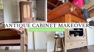 1800’s Antique Cabinet Makeover