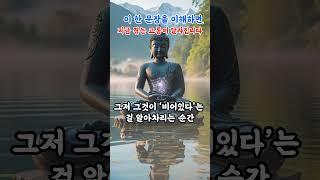 이 한 문장을 이해하면, 지금 겪는 고통이 달라집니다 부처님말씀|마음치유|마음챙김|부처님말씀|불교명언|불교오디오북