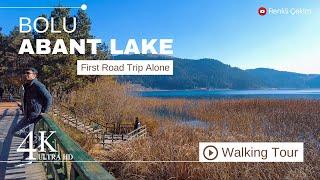 4K Bolu Abant Lake Walking Tour | Abant Gölü Yürüyüş Turu