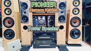 ️Harmon Kardon 1550 & 2550 Made in California Optical in/out  pioneer tower 8ohms 100watts