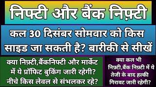 क्या कल निफ़्टी,बैंकनिफ्टी में भयंकर गिरावट जारी रहेगी?Nifty & BankNifty Prediction for Monday