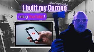 I BUILT MY GARAGE USING YouTube ! Timelapse 25k Frames.