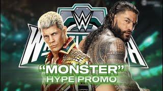 CODY RHODES VS ROMAN REIGNS | WRESTLEMANIA “Monster” Hype Video