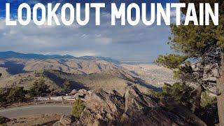 The Unbelievable Views of Lookout Mountain - Colorado Road Trip! 4K