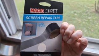 Magic Mesh Screen Repair Tape NOT STICKING? SOLVED!!! MUST WATCH #walmart