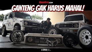 Grebek Mamba Motor, Bengkel Spesialis Suzuki Jimny/Katana, Model Lokal Jadi Bergaya JDM