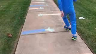 Chalk Your Walk! Halloween Obstacle Course Ideas