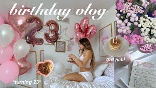 girly birthday vlog  fun day in my life, bday shopping, & turning 23