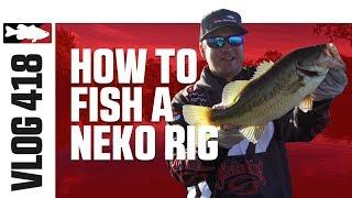 Cody Meyer Fishing the Strike King KVD Perfect Plastic Ocho at Lake of the Pines  - TW VLOG #418