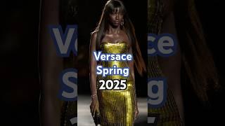 Versace Spring 2025 Collection: A 90s Revival with Modern Technology