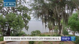 St. Pete ranked No. 1 in Florida and 14 nationwide for city park system