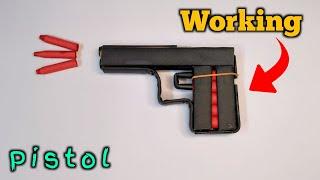 how to make a paper gun || paper gun || how to make a working gun with paper easy || Origami gun