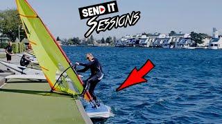 What do you think of this?  Windsurfing in Foster City, USA -  Send it Sessions March 2025