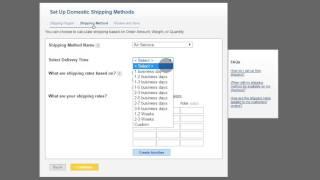 How to Set Shipping Options