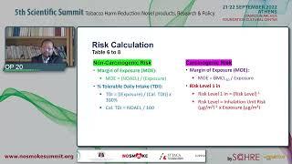OP20 | Rahmana Emran Kartasasmita | Health Risk Profile Comparison of THS Products vs "Kretek"...