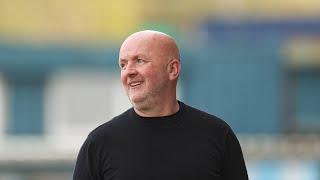 David Martindale reacts to Livingston's win away to Greenock Morton