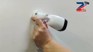 CCTV CAMERA INSTALLATION BY Z TECH SECURITY SOLUTIONS IN JUST 30 SECONDS