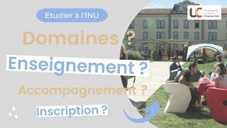 Être étudiant à l’INU Champollion