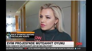 Evrim Kırmızıtaş Başaran | CNN Türk Ana Haber | Müteahhit Oyunu