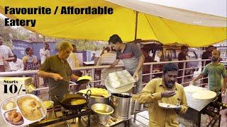 This Famous Food Cart Sell idli, Dosa, Vada Morning 7am in Shivamogga | Only 10₹ | StreetFood India