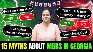 Myths About "MBBS in Georgia" | Must Watch Video for Indian Students #mbbsingeorgia 