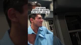 Ryan Garcia shocked and scared after Vitaly loses it!! #vitaly #vitalyzdtv #ryangarcia