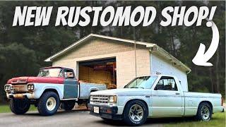 I Bought My DREAM SHOP But It's Completely NEGLECTED!! - Rustomod Garage Update!