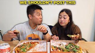 Blaze Pizza Mukbang w/ Zach & Tee | NO EDITS